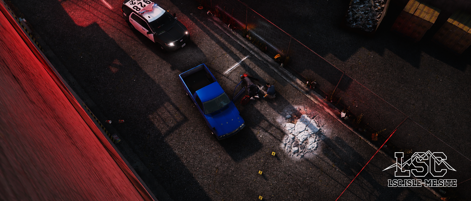Detective Bureau on scene